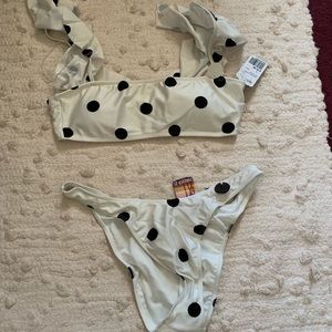 FOREVER 21 polka dot bikini